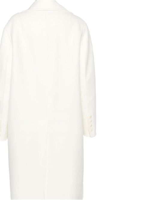 White virgin wool coat Ermanno Scervino | D456D337APHNG14800